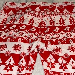 Lularoe tc Christmas leggings